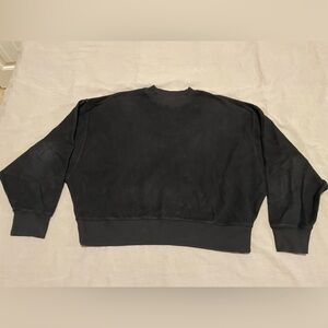 Kotn mock neck crew sweater, size XL